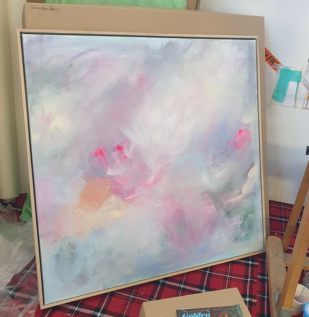 Whispers of Monet-by-Fiona Hill-original art-Gioia