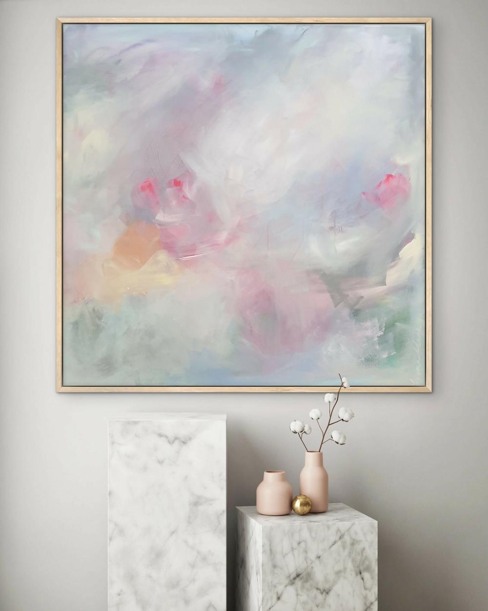 Whispers of Monet-by-Fiona Hill-original art-Gioia