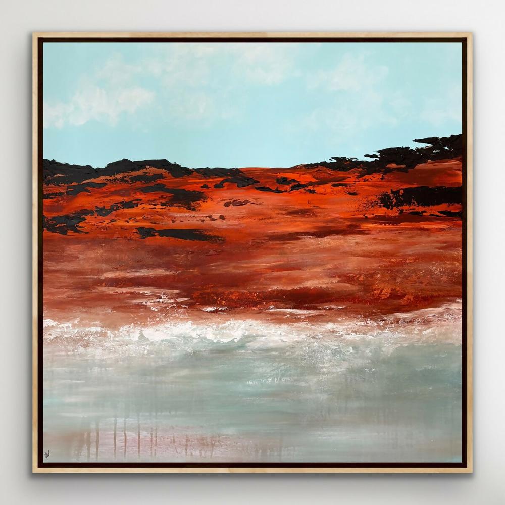 Wild Coast-by-Carrie Welsh-original art-Gioia