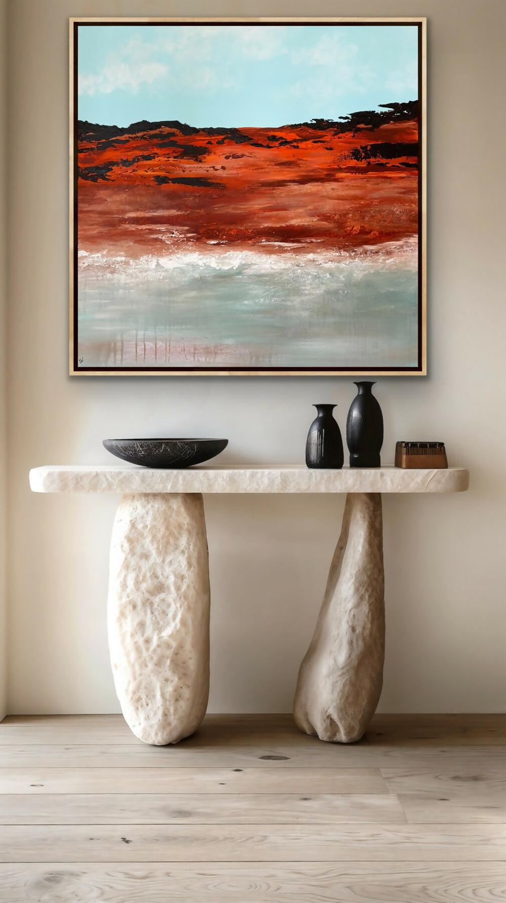 Wild Coast-by-Carrie Welsh-original art-Gioia