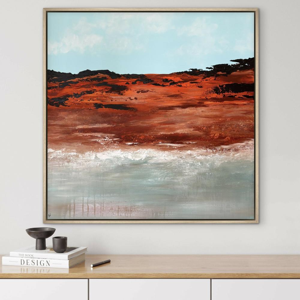 Wild Coast-by-Carrie Welsh-original art-Gioia