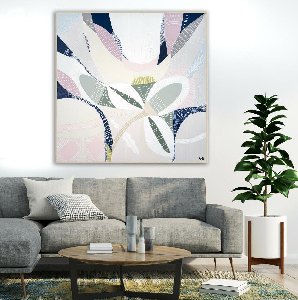 Wild Flower Forest 2-by-Ani Ipradjian-original art-Gioia