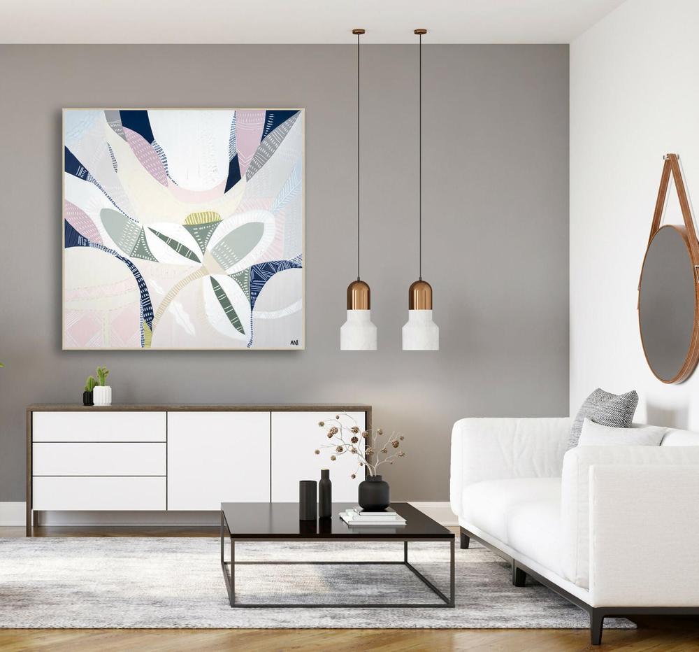 Wild Flower Forest 2-by-Ani Ipradjian-original art-Gioia