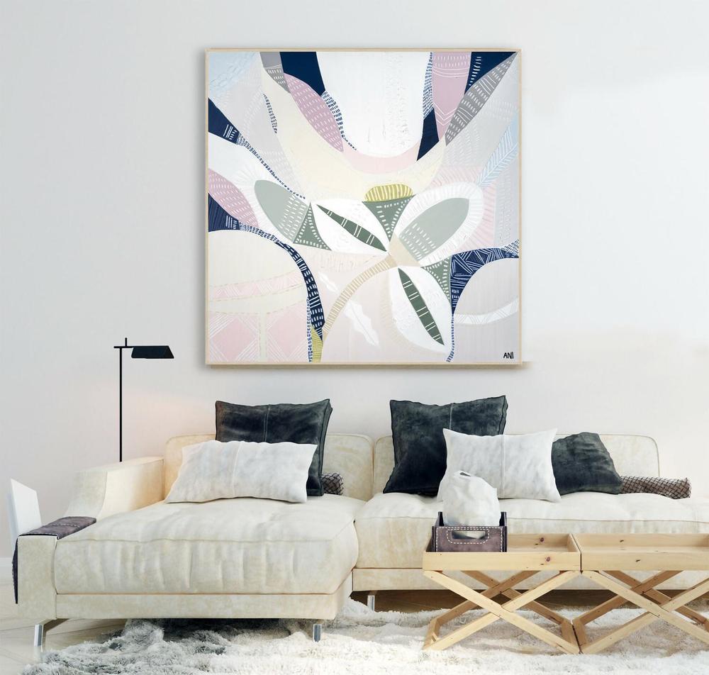 Wild Flower Forest 2-by-Ani Ipradjian-original art-Gioia
