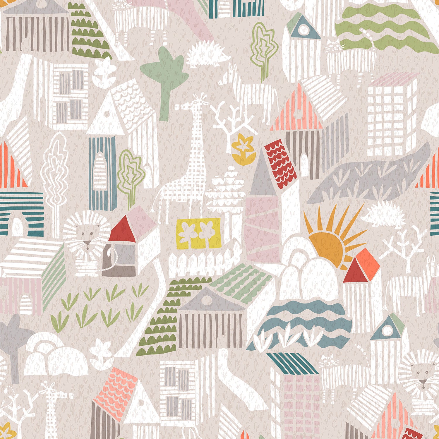 Wild animals hiding in the city
