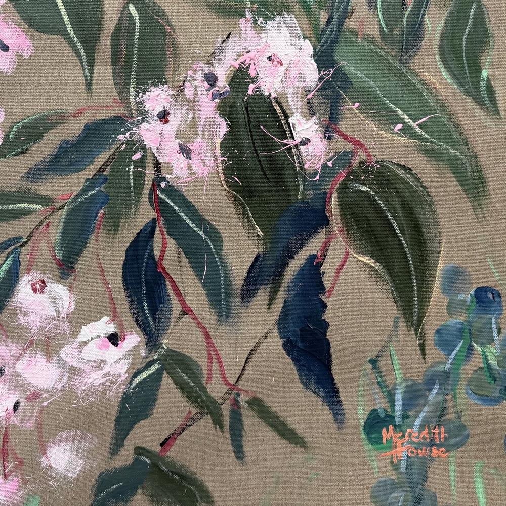 Wildflower Linen. Original hand-painted artwork by Meredith Howse.-by-Meredith Howse Original Art-original art-Gioia