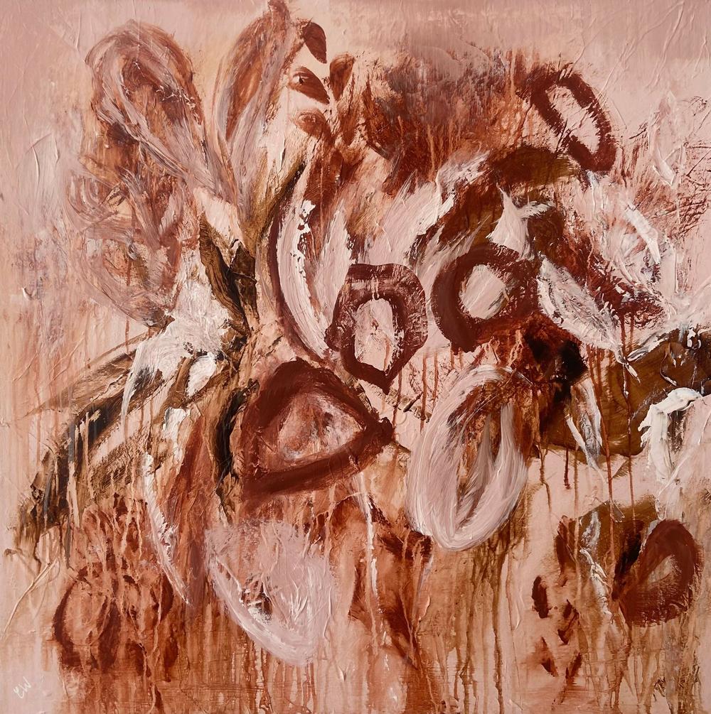 Wildflower-by-Carrie Welsh-original art-Gioia