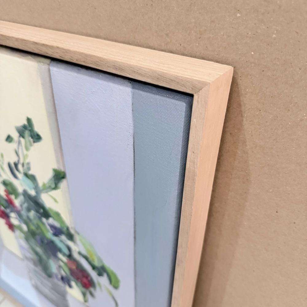 Windowsill in Cornwall , Original Artwork-by-Meredith Howse-original art-Gioia