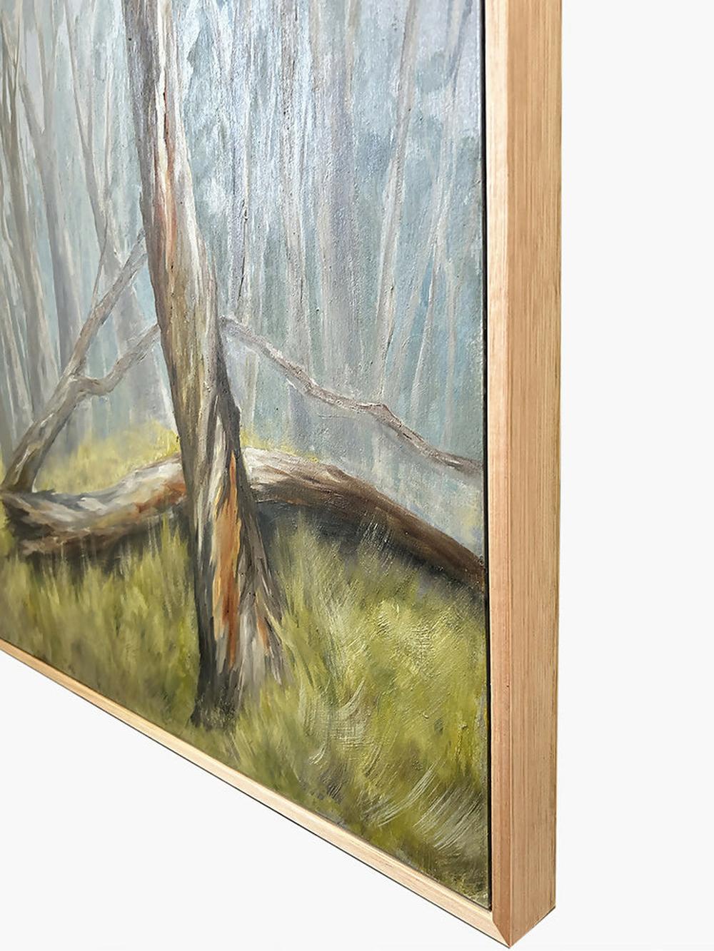Winter in the Highland Forest-by-Pamela Gleeson-original art-Gioia