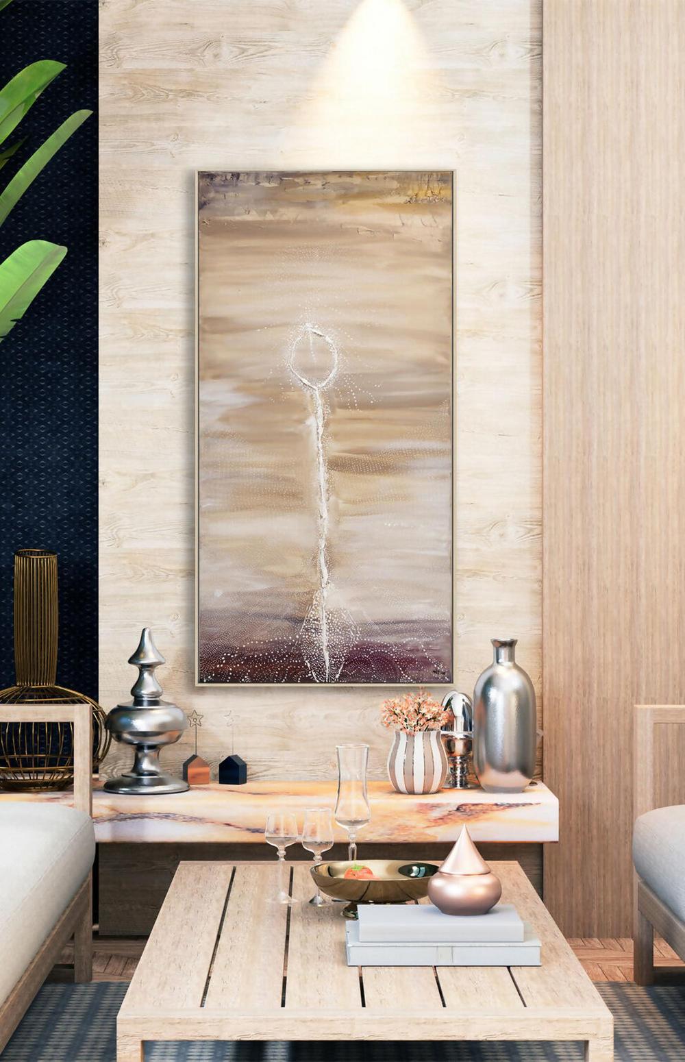 Wish Two, Original Hand-Painted Canvas By Ani Ipradjian-by-Ani Ipradjian-original art-Gioia