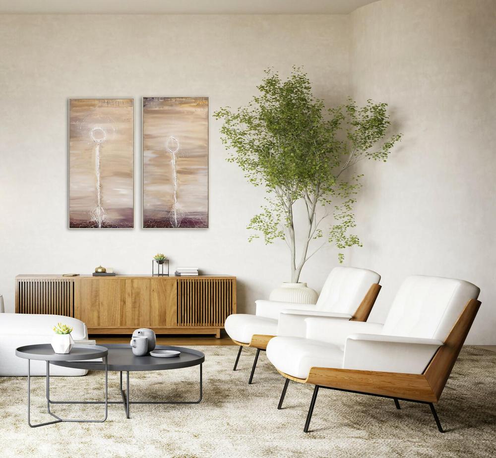 Wish Two, Original Hand-Painted Canvas By Ani Ipradjian