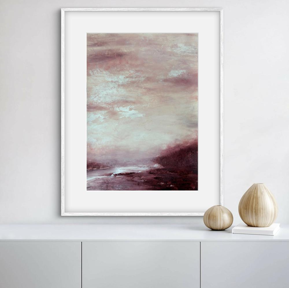 Wish You Were Here-by-Carrie Welsh-original art-Gioia