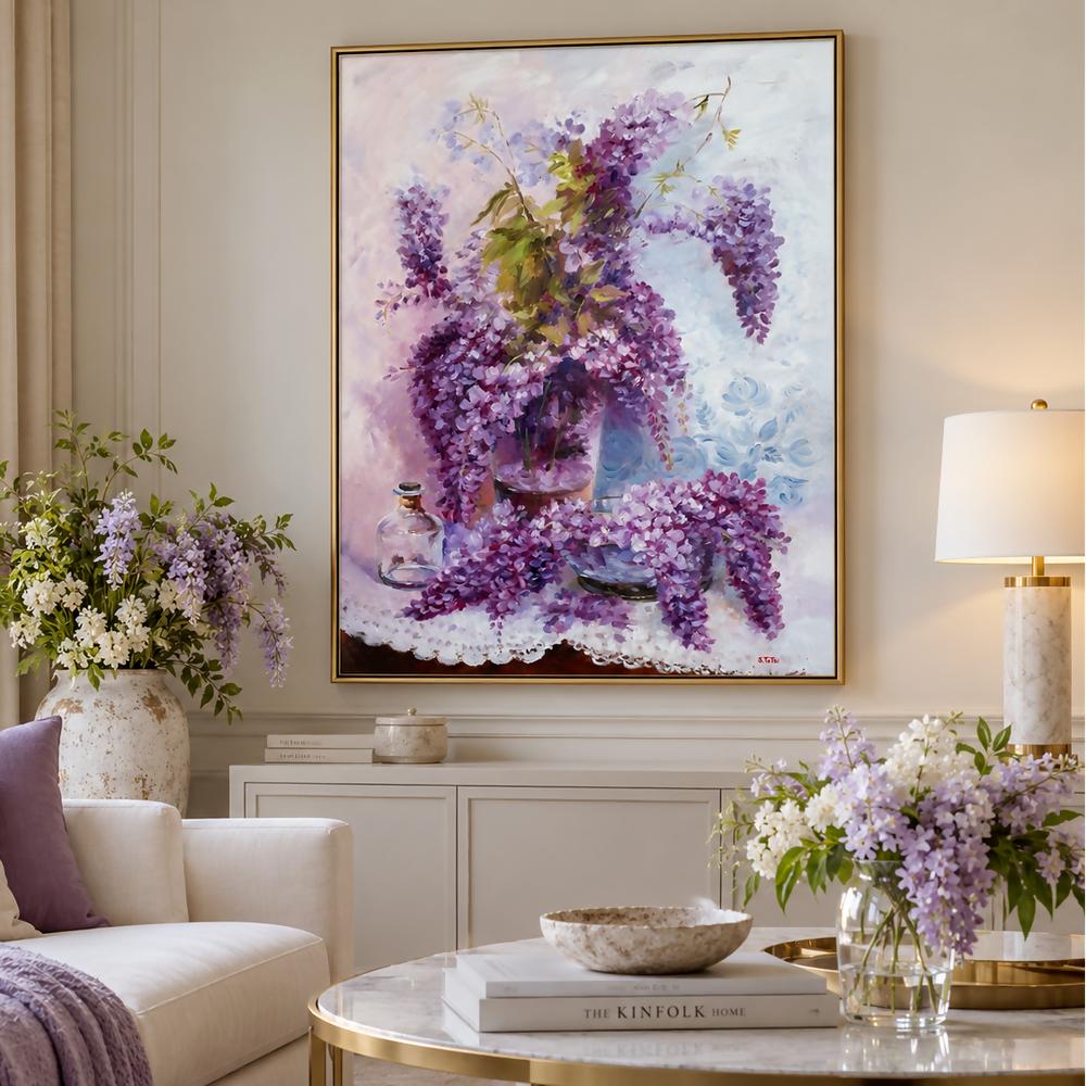 Wisteria Rhapsody-by-Tatyana Soboleva Original Art-original art-Gioia