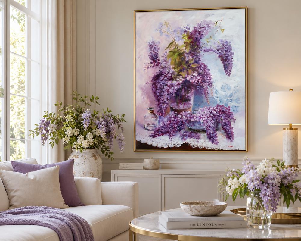 Wisteria Rhapsody-by-Tatyana Soboleva Original Art-original art-Gioia