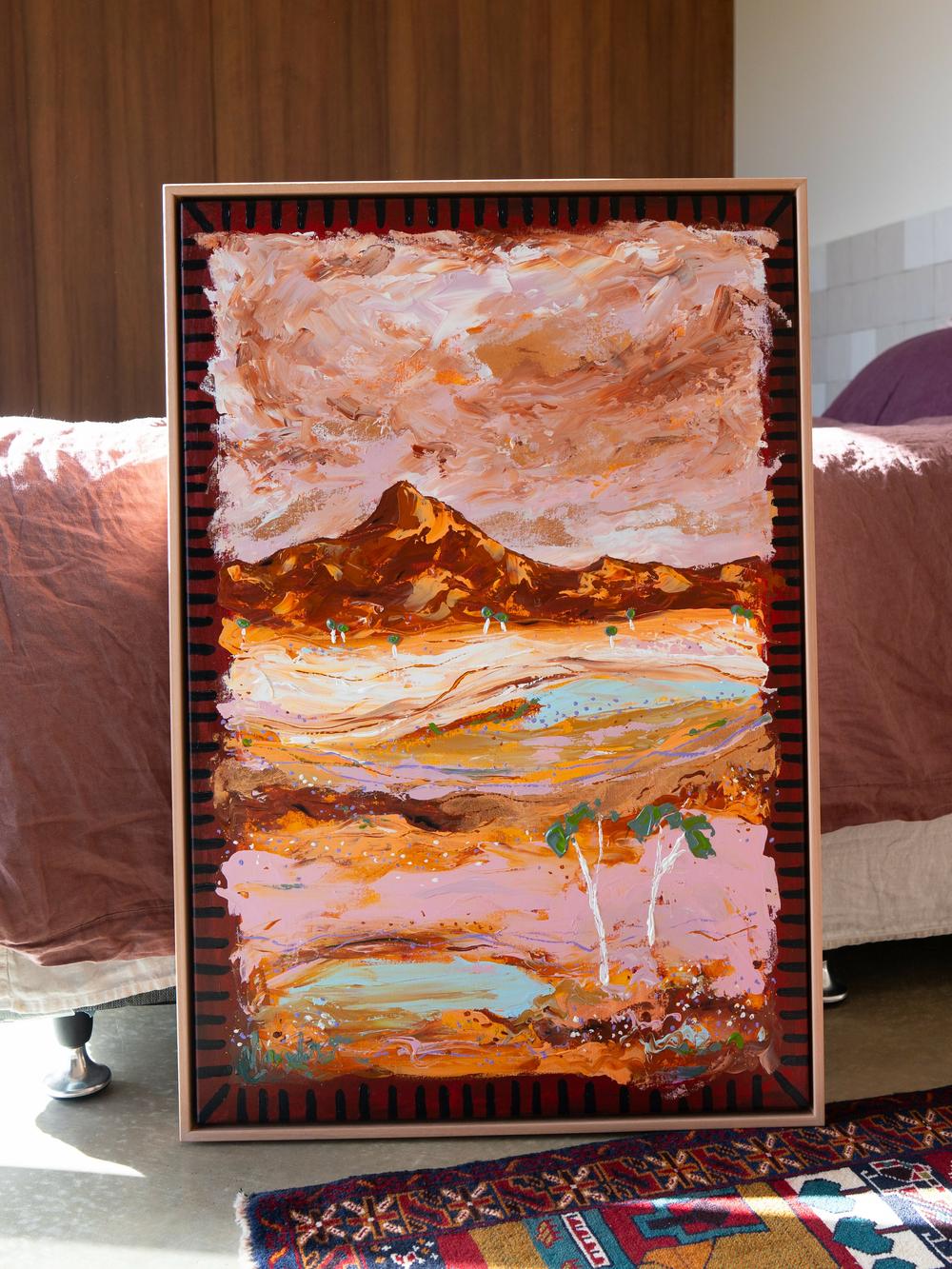 With Love xx-by-Elle Pervez-original art-Gioia