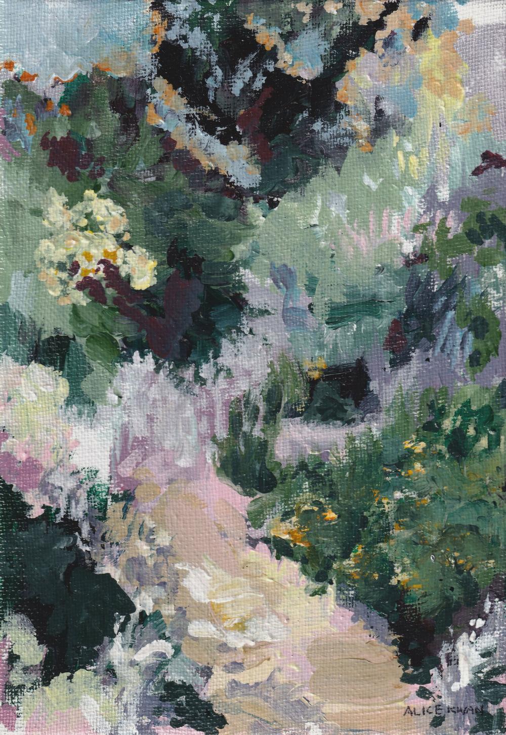Within the Quiet Bloom , Original Artwork-by-Alice Kwan-original art-Gioia