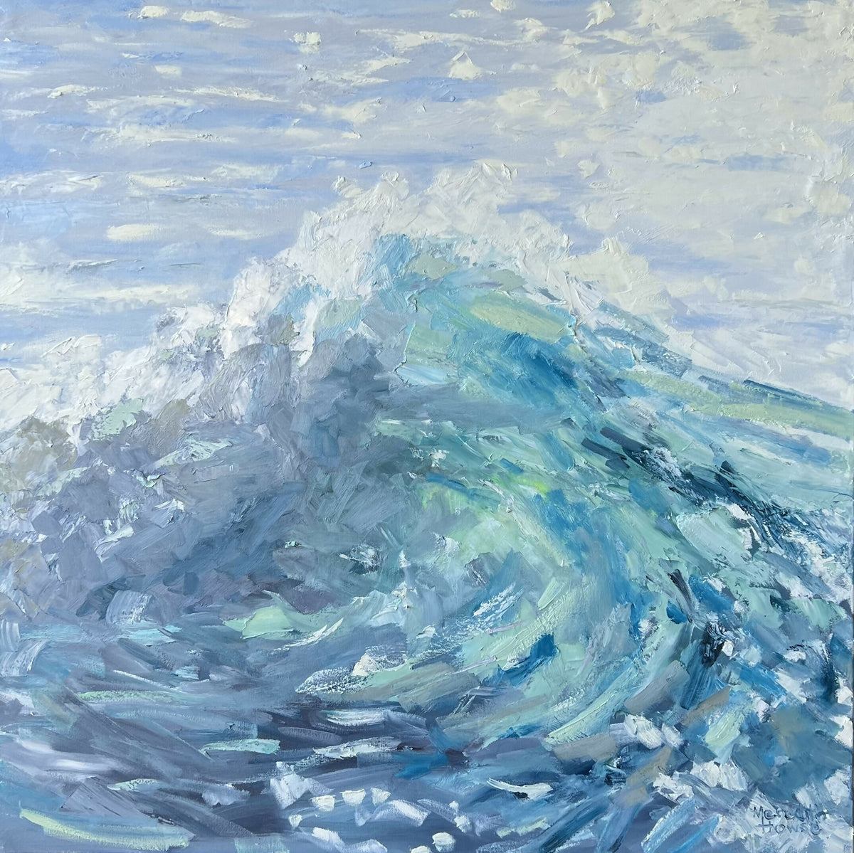 Shimmering Surge. Original artwork by Meredith Howse