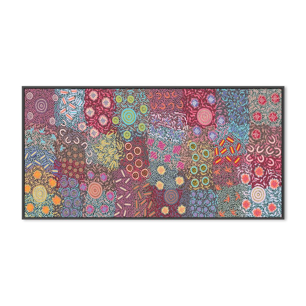 Women's Love Story, Original Hand Painted Canvas by Azeza Possum-by-Gioia Wall Art-original art-Gioia
