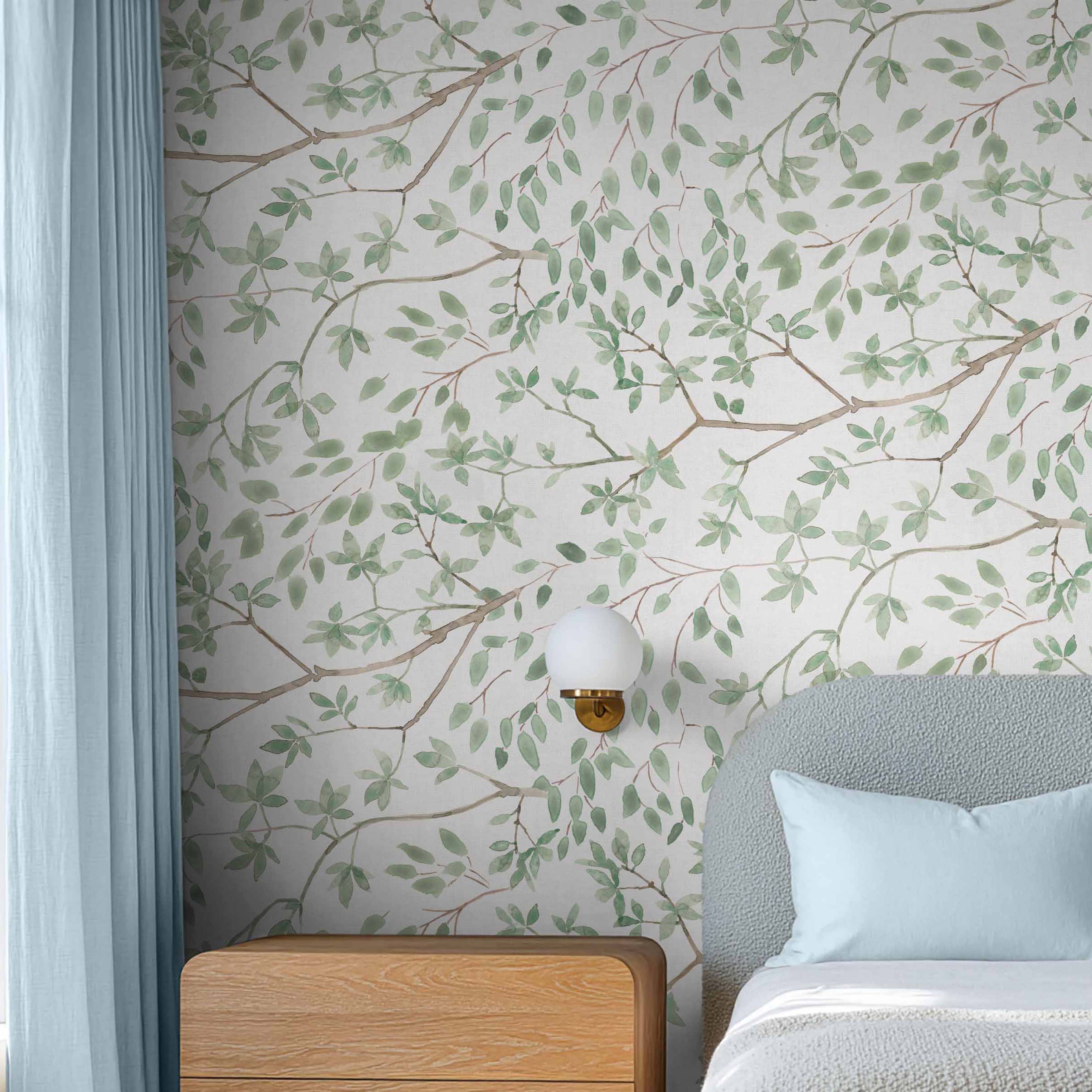 Woodland Love Pattern V-wallpaper-eco-friendly-easy-removal-Beth Grove-2