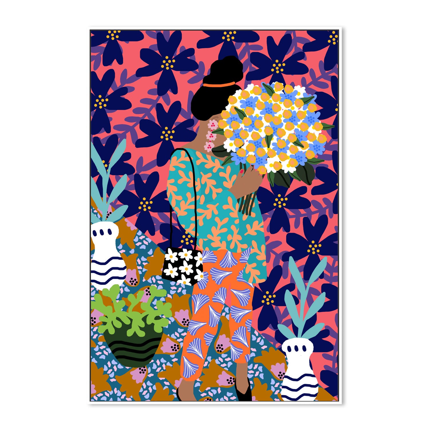 Bouquet Woman