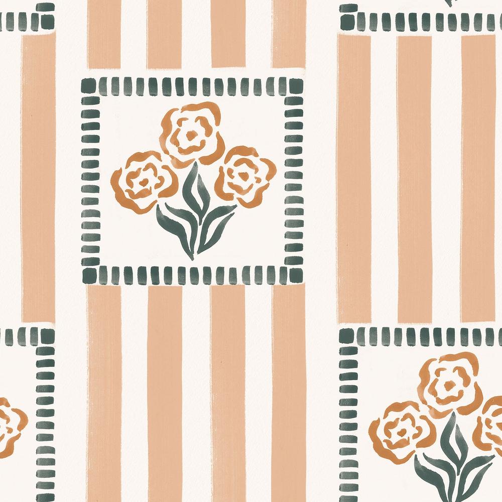 Yuletide Greetings Pattern IXB-wallpaper-eco-friendly-easy-removal-Laura Marshall-3