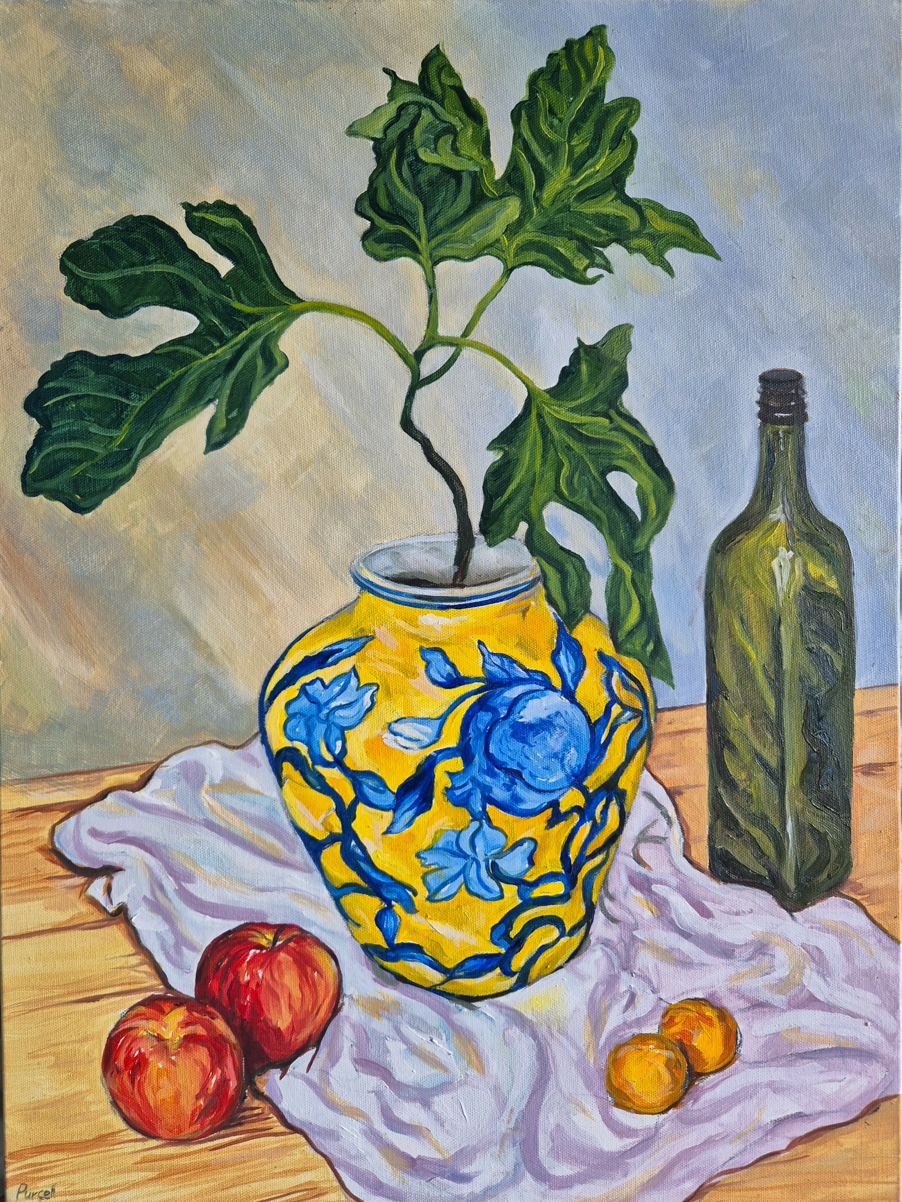 The Blue and Yellow Vase