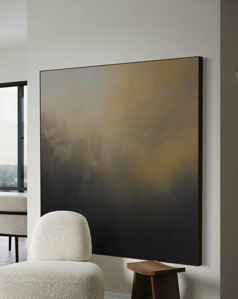 Zen Reflections , Original Artwork-by-Gabriela Azar Schreiner-original art-Gioia