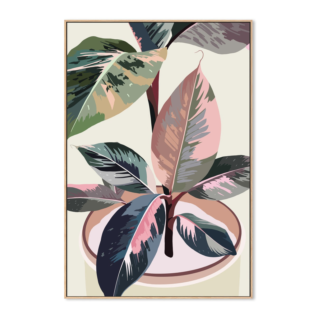 Pastel Palm