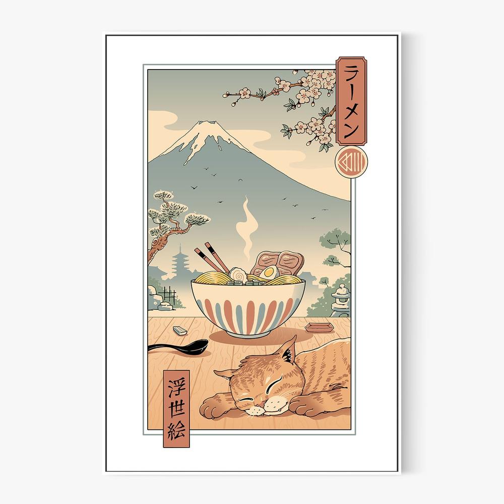 A Perfect Ramen Weather-by-Vincent Trinidad-wall-art-print-canvas-poster-framed-Gioia