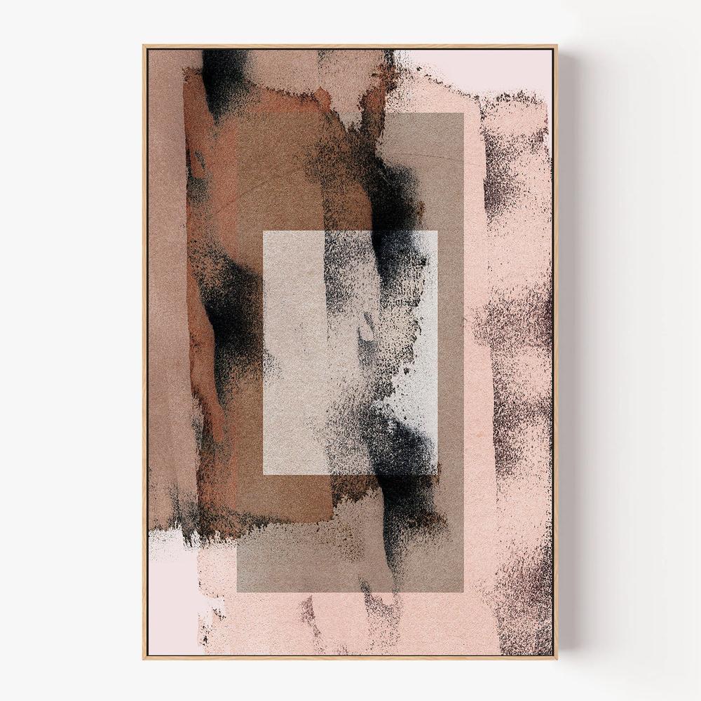 Abstract Brush Strokes 17y-by-Mareike Bohmer-wall-art-print-canvas-poster-framed-Gioia