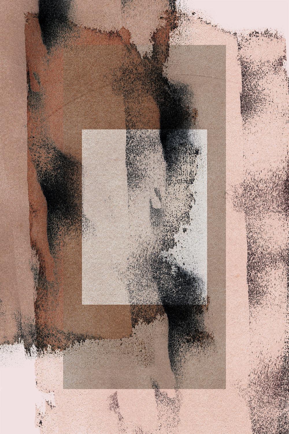 Abstract Brush Strokes 17y-by-Mareike Bohmer-wall-art-print-canvas-poster-framed-Gioia