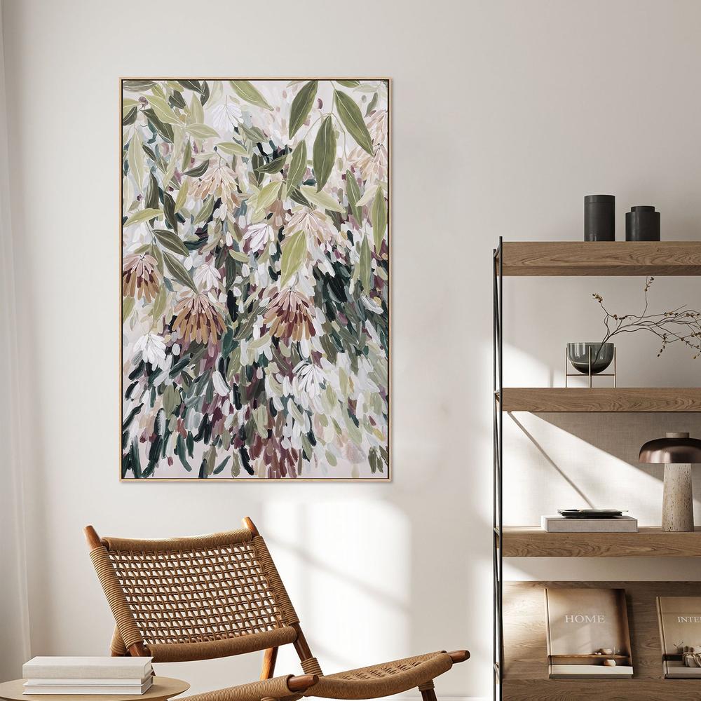 Abstract Floral Garden, Style B-by-Edie-wall-art-print-canvas-poster-framed-Gioia