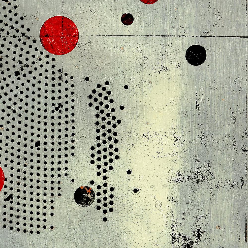 Abstract Red Circles-by-Petr Strnad-wall-art-print-canvas-poster-framed-Gioia