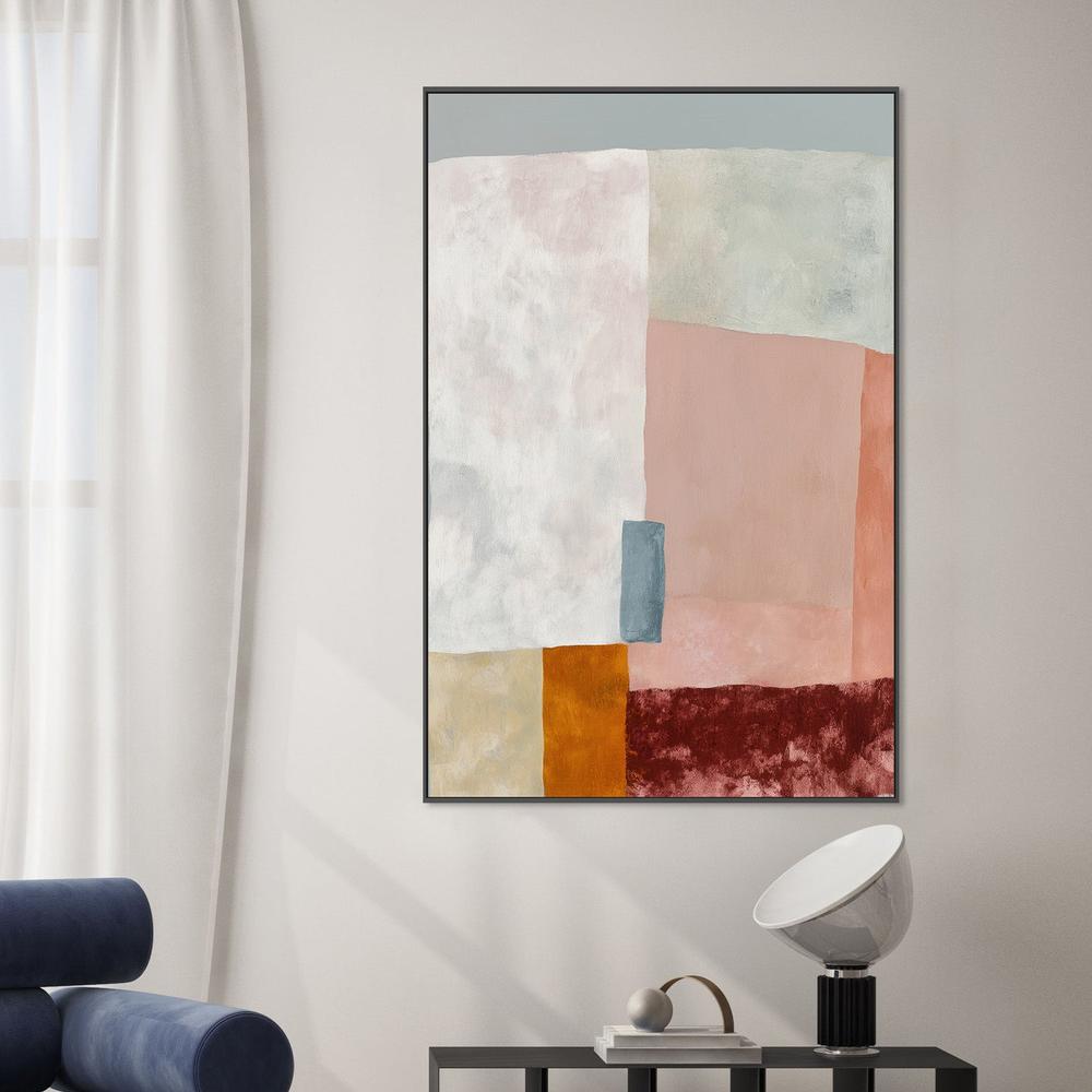 Abstract Soft Blocks-by-Jordão de Abreu-wall-art-print-canvas-poster-framed-Gioia