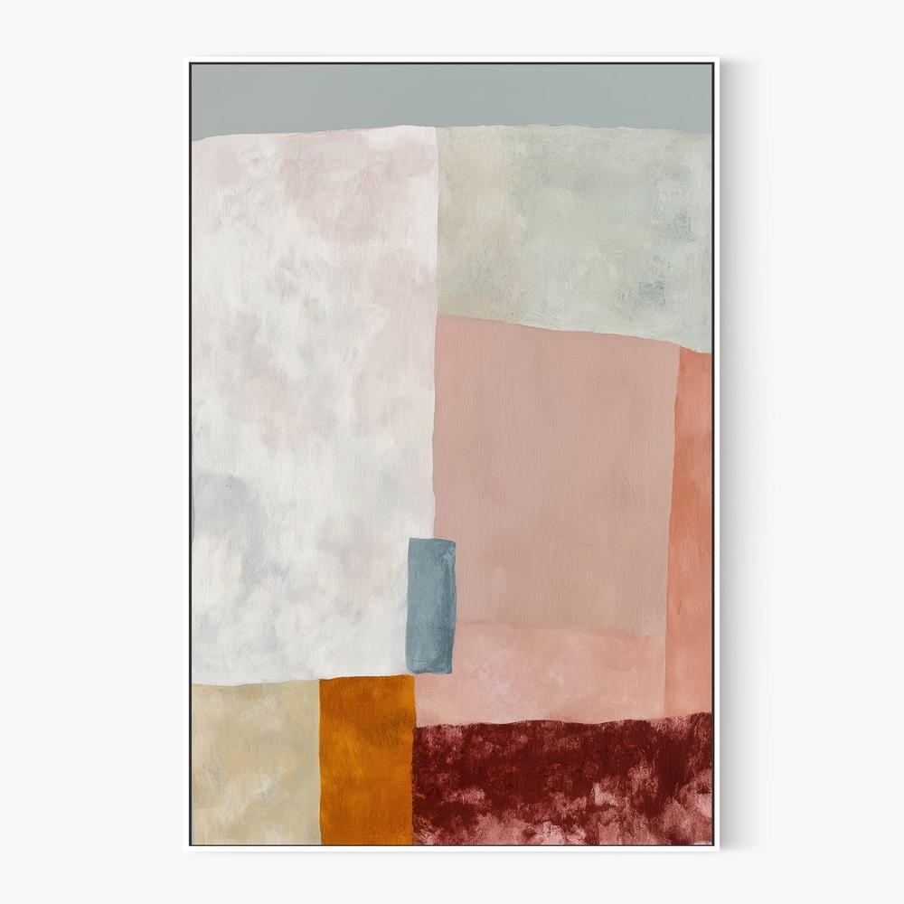 Abstract Soft Blocks-by-Jordão de Abreu-wall-art-print-canvas-poster-framed-Gioia