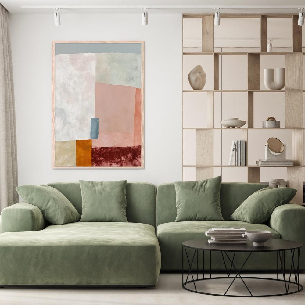 Abstract Soft Blocks-by-Jordão de Abreu-wall-art-print-canvas-poster-framed-Gioia