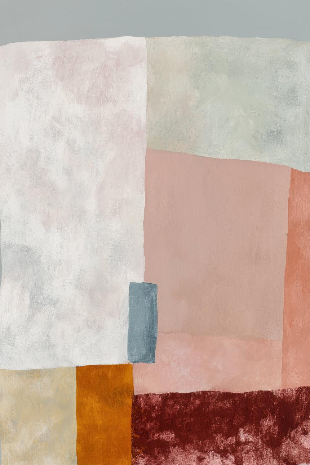 Abstract Soft Blocks-by-Jordão de Abreu-wall-art-print-canvas-poster-framed-Gioia