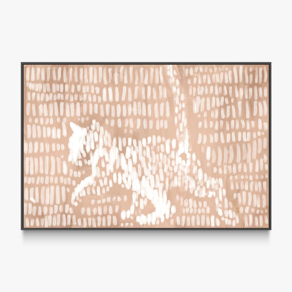 Abstract Wildcat Stride-by-Julia Cheney-wall-art-print-canvas-poster-framed-Gioia
