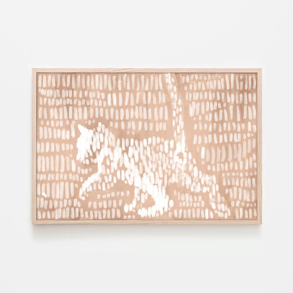 Abstract Wildcat Stride-by-Julia Cheney-wall-art-print-canvas-poster-framed-Gioia