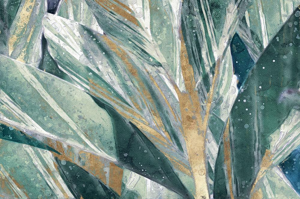 Abstraction of Leaves, Style A & B, Set Of 2-by-Leda Robertson-wall-art-print-canvas-poster-framed-Gioia