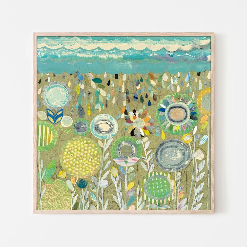 After the Rain Square-by-Candra Boggs-wall-art-print-canvas-poster-framed-Gioia