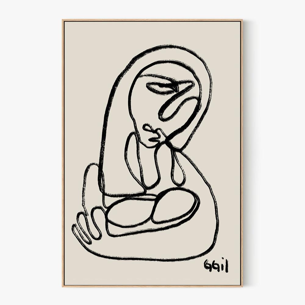 AMOR DE MADRE-by-Giovanna Gil Alves-wall-art-print-canvas-poster-framed-Gioia