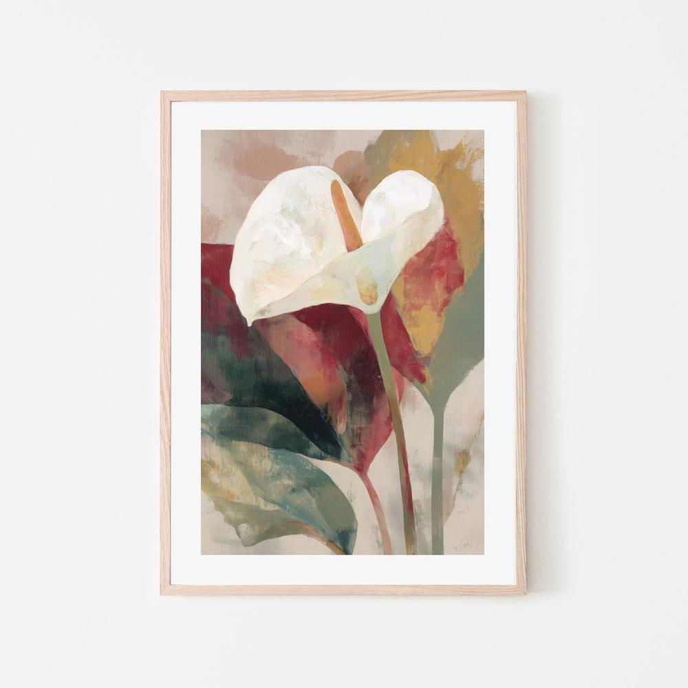 Anthurium in Soft Focus-by-Chromatic Storm Studio-wall-art-print-canvas-poster-framed-Gioia
