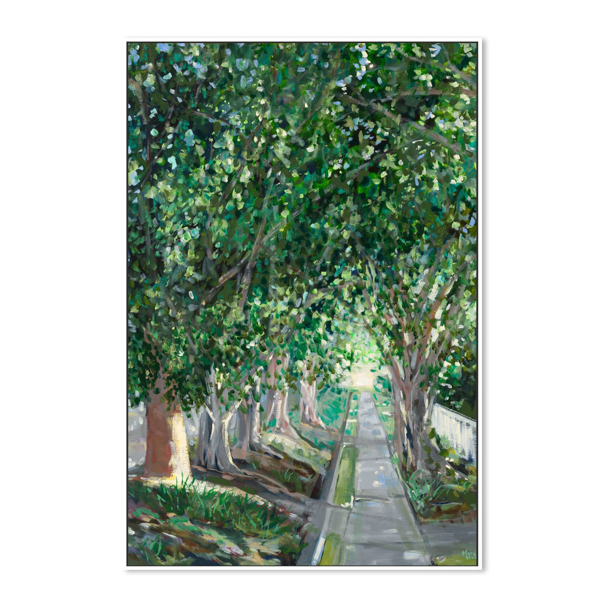 Ashgrove Heritage Trees-by-Meredith Howse-wall-art-print-canvas-poster-framed-Gioia