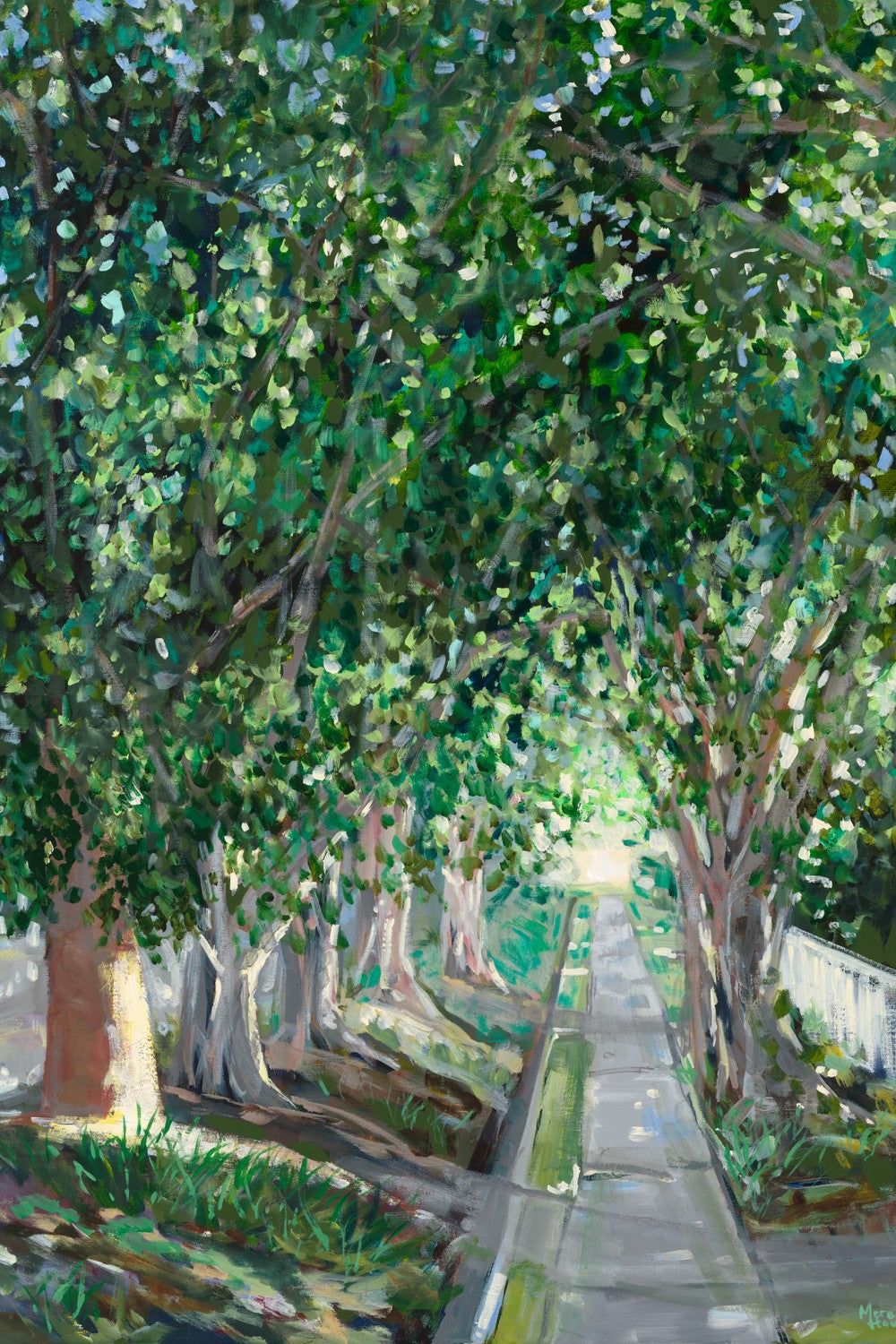 Ashgrove Heritage Trees-by-Meredith Howse-wall-art-print-canvas-poster-framed-Gioia