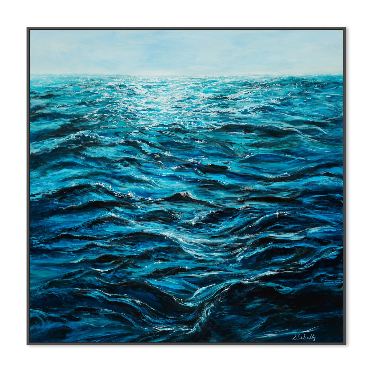 At Sea-by-Sharon DeSailly-wall-art-print-canvas-poster-framed-Gioia