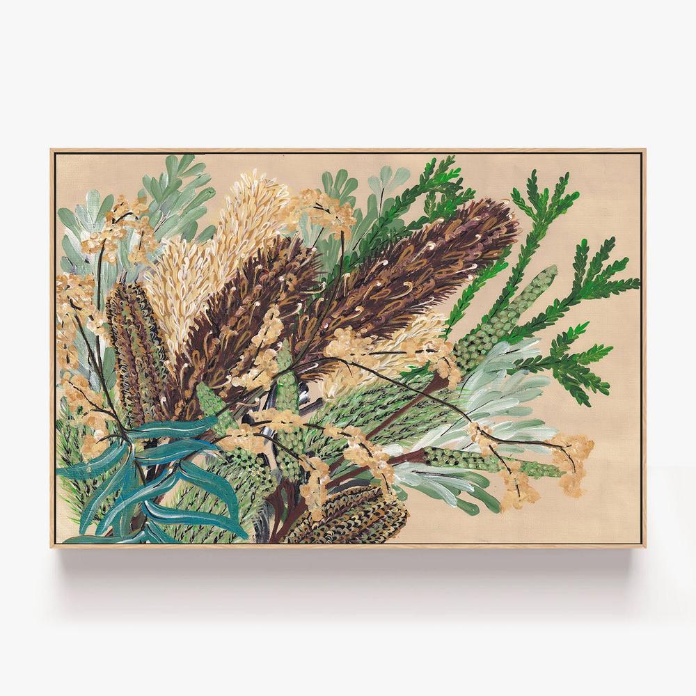Australia Native Bunch, Style B-by-Lisa Schmidt-wall-art-print-canvas-poster-framed-Gioia