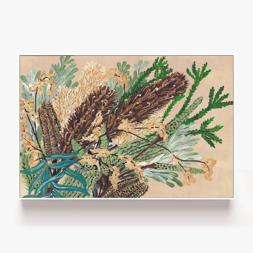 Australia Native Bunch, Style B-by-Lisa Schmidt-wall-art-print-canvas-poster-framed-Gioia