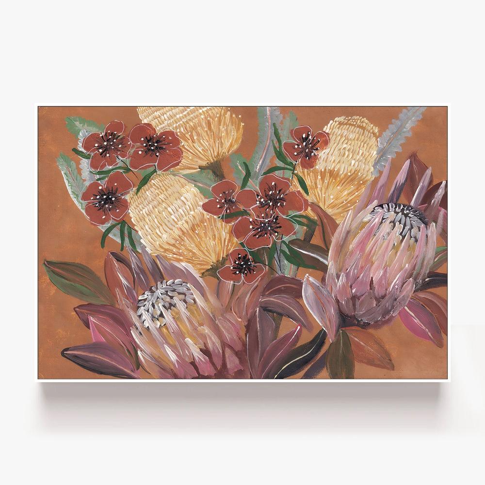 Australia Native Bunch, Style C-by-Lisa Schmidt-wall-art-print-canvas-poster-framed-Gioia