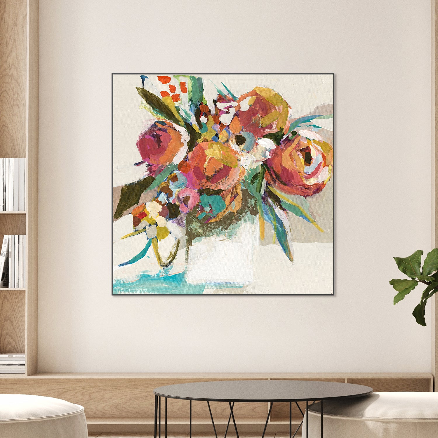 Autumn Bouquet-by-Jenny Westenhofer Art-wall-art-print-canvas-poster-framed-Gioia